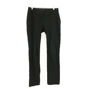 Vince Camuto Skinny Ankle Pants Size 2 Wide Waistband Ponte Black EUC B16